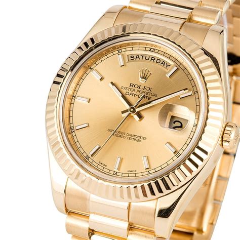 gouden rolex day date|Rolex Day-Date 41mm gold.